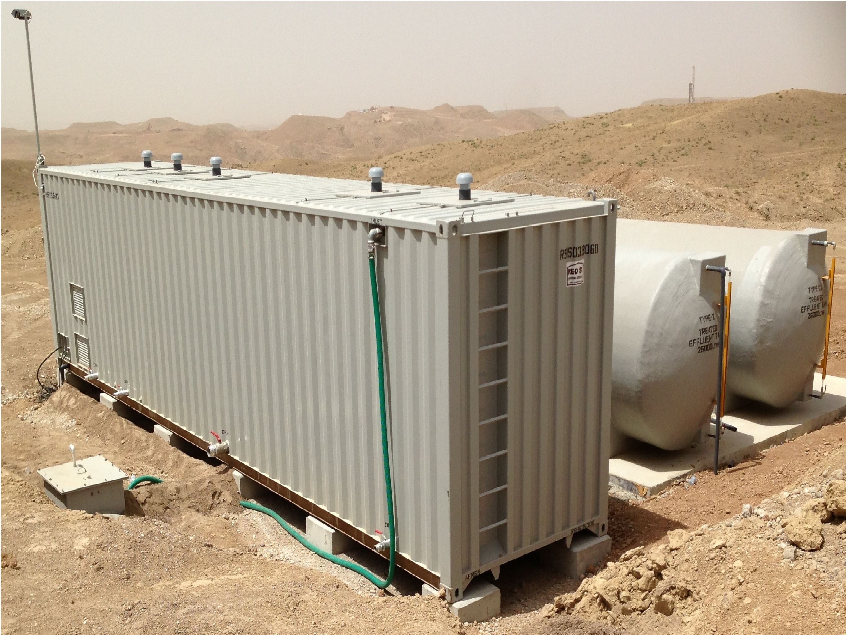 biological wastewater treatment plant