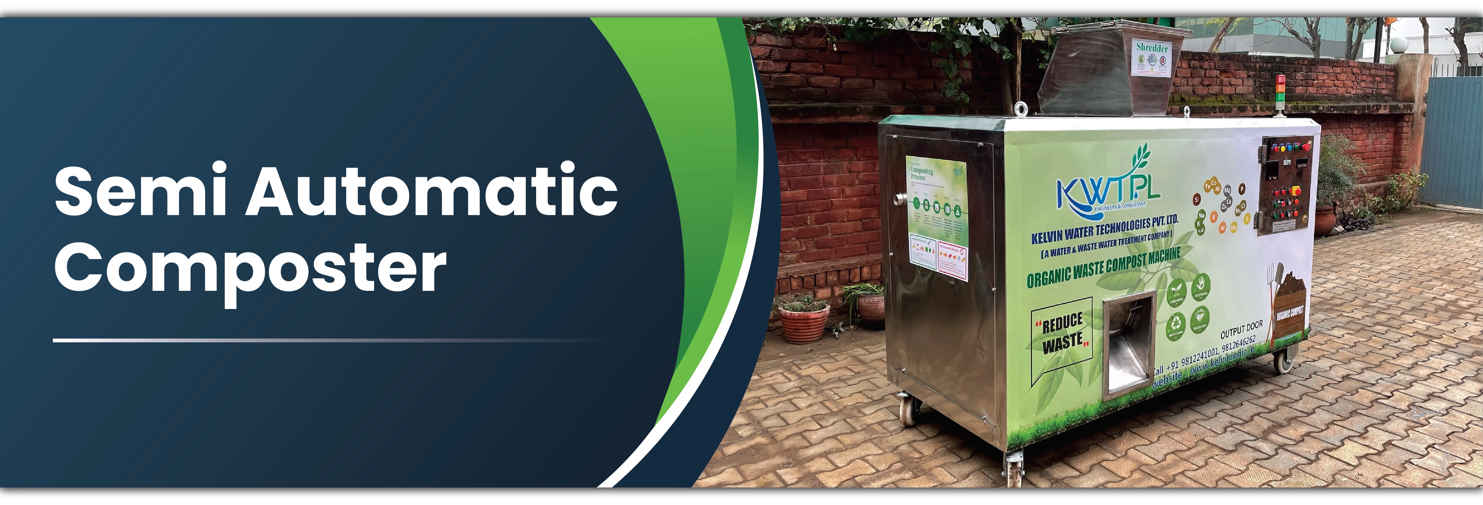 Semi Automatic Composter